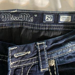 Miss Me cropped jeans